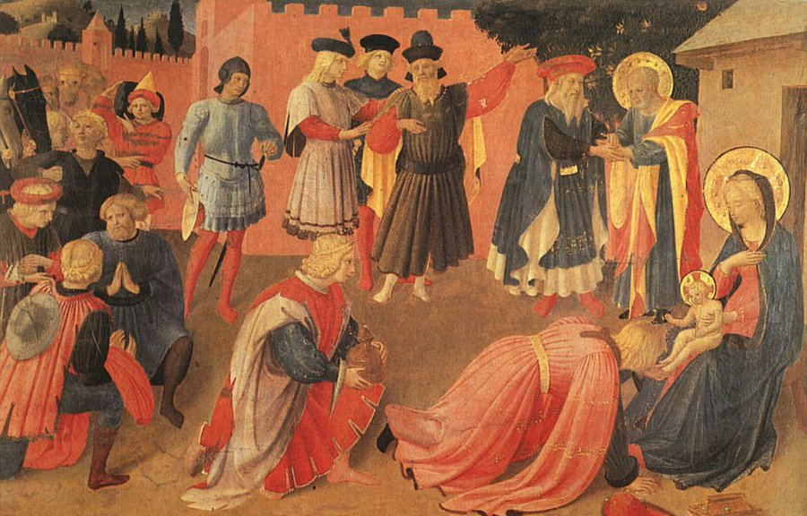 Adoration of the Magi 3 1433 fra angelico